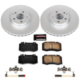 Power Stop 2003 Mercedes-Benz SL500 Front Z23 Evolution Sport Coated Brake Kit