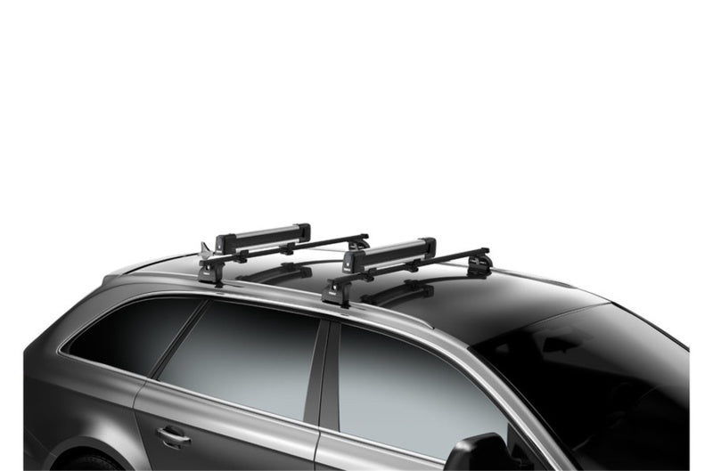 Thule SquareBar Adapter (Mounts Winter/Water Sport Racks to SquareBars) - Black