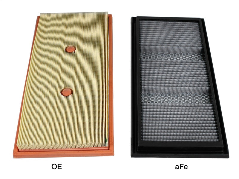 aFe MagnumFLOW OEM Replacement Air Filter Pro DRY S 12-14 Mercedes-Benz C/E/ML-Class V6 3.5L