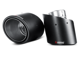 Akrapovic 09-16 Volkswagen Scirocco R Tail Pipe Set (Carbon)