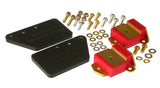 Prothane 63-72 GM Truck LS1 Adapter Plate Kit - Red