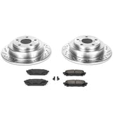 Power Stop 05-06 Saab 9-2X Rear Z23 Evolution Sport Brake Kit