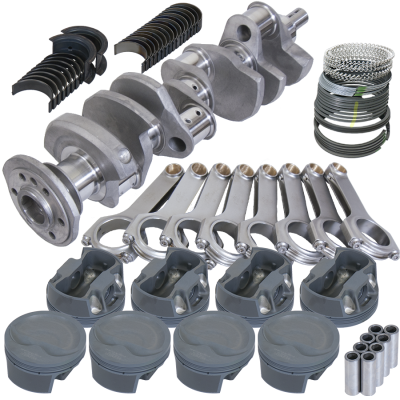 Eagle Chevrolet Small Block 5.7L V8 Balanced Rotating Assembly Kit 4.030in Bore 3.750in Stroke