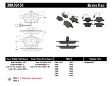 Load image into Gallery viewer, StopTech Performance Brake Pads