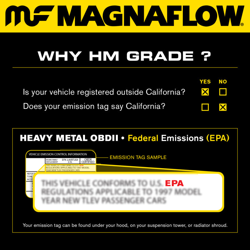 MagnaFlow Conv DF 00-03 BMW X5 4.4L Driver Side