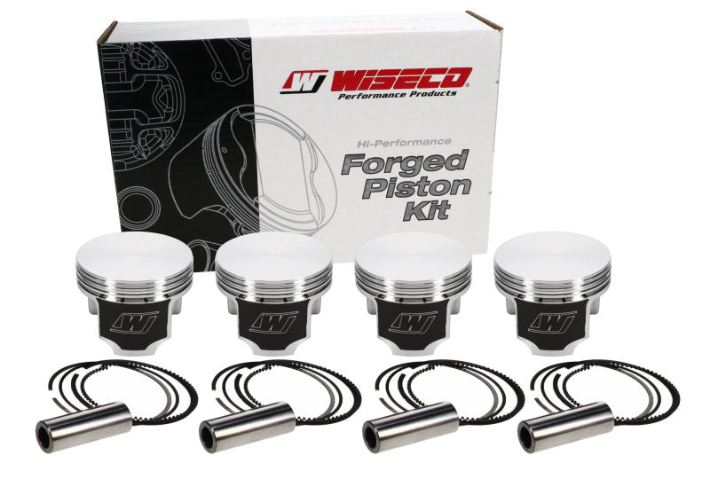 Wiseco Volkswagen KR/PL 1.8L 16V 81.00mm Bore 8.8:1 CR -1cc Dome Piston Set