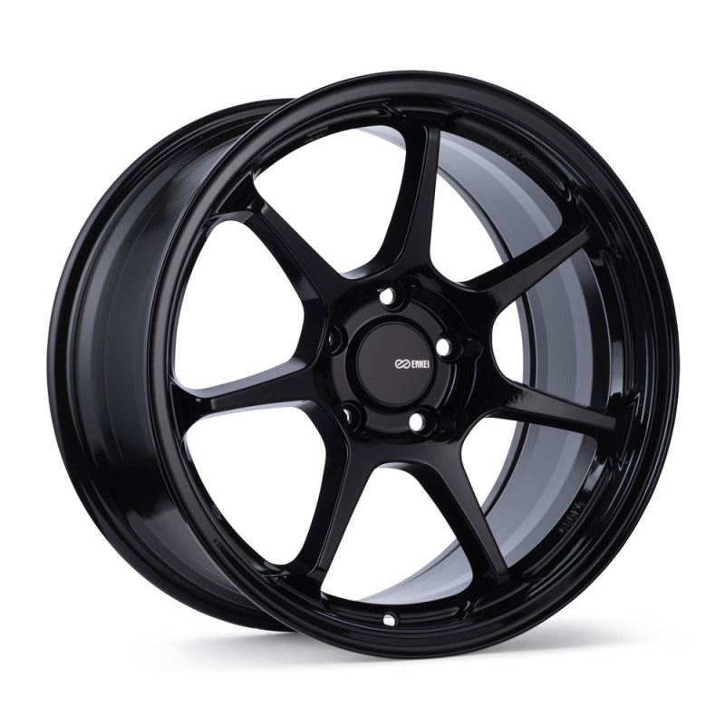 Enkei TS-7 18x8 5x100 45mm Offset 72.6mm Bore Gloss Black Wheel