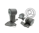 Innovative 94-97 Accord H-Series Black Steel Mounts 95A Bushings