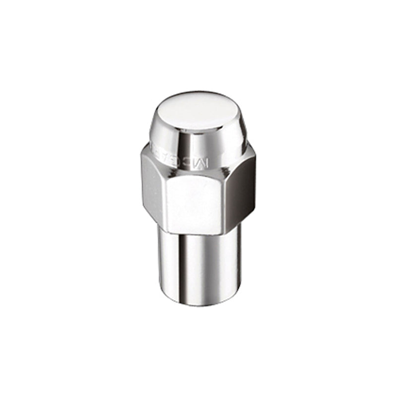 McGard Hex Lug Nut (Reg. Shank - .746in.) M12X1.5 / 13/16 Hex / 1.65in. Length (4-Pack) - Chrome