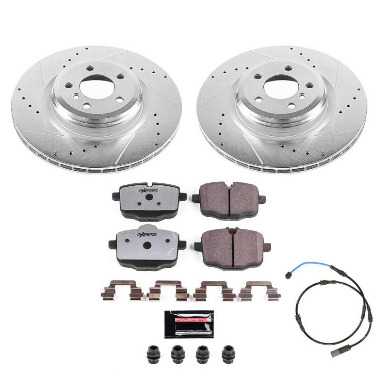 Power Stop 16-19 BMW Alpina B6 xDrive Gran Coupe Rear Z26 Street Brake Kit