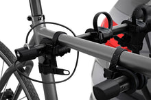 Load image into Gallery viewer, Thule Gateway Pro 3 Hanging-Style Trunk Bike Rack w/Anti-Sway Cages (Up to 3 Bikes) - Black