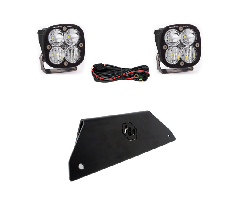 Baja Designs Polaris RZR Pro XP Lower Bumper LED Light Kit Sport D/C Clear