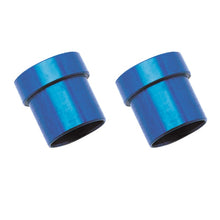 Load image into Gallery viewer, Russell Performance -6 AN Tube Sleeve 3/8in dia. (Blue) (2 pcs.)