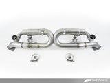 AWE Tuning Porsche 991 SwitchPath Exhaust for Non-PSE Cars Diamond Black Tips