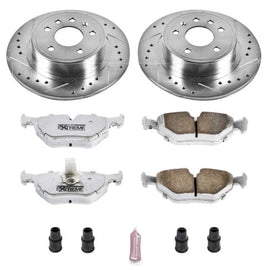 Power Stop 99-10 Saab 9-5 Rear Z26 Street Warrior Brake Kit