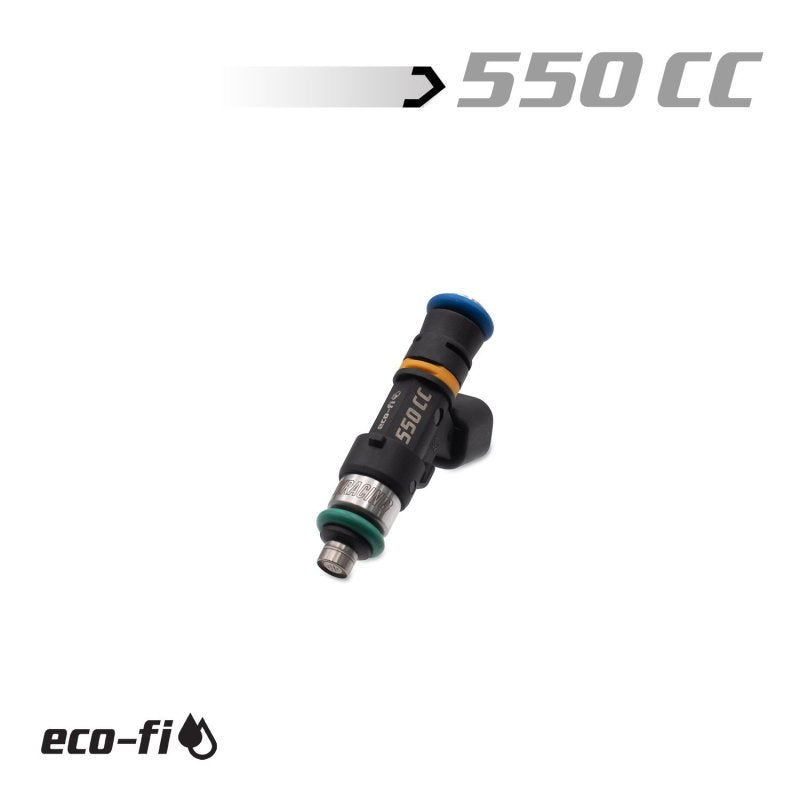 BLOX Racing EcoFi Street Injectors 550cc/min Honda K Series (Single I