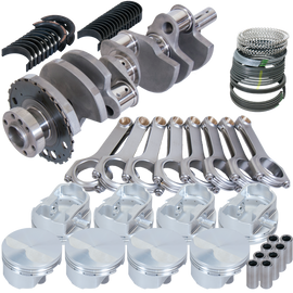 Eagle Chevy LS2 403ci Flat Top Piston 24 Tooth Reluctor 4in Strk 6.125in Rod Len Rotating Assembly