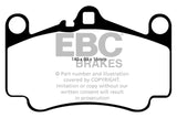 EBC 03-05 Porsche 911 (996) (Cast Iron Rotor only) 3.6 Carrera 4S Bluestuff Front Brake Pads