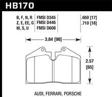 Load image into Gallery viewer, Hawk 93-95 Porsche 968 / 85-91 944 / 87-89 911 DTC-70 Front Race Brake Pads