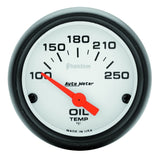 Autometer Phantom 52mm Oil Temp 100-250 F Electronic Gauge Kit