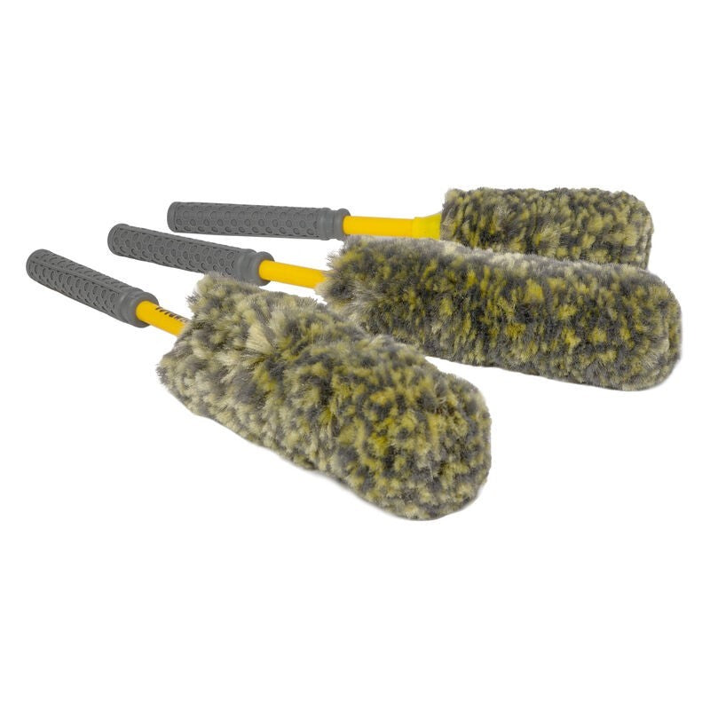 Chemical Guys Rimpaca Ultimate Wheel Brush Set - 3 Pcs