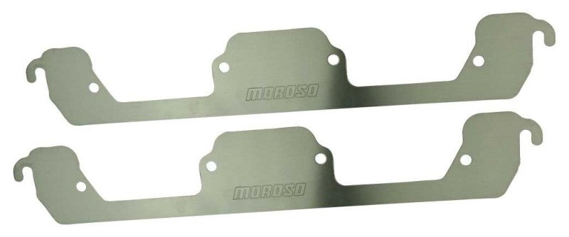 Moroso Chrysler 273-360 Exhaust Block Off Storage Plate - Pair