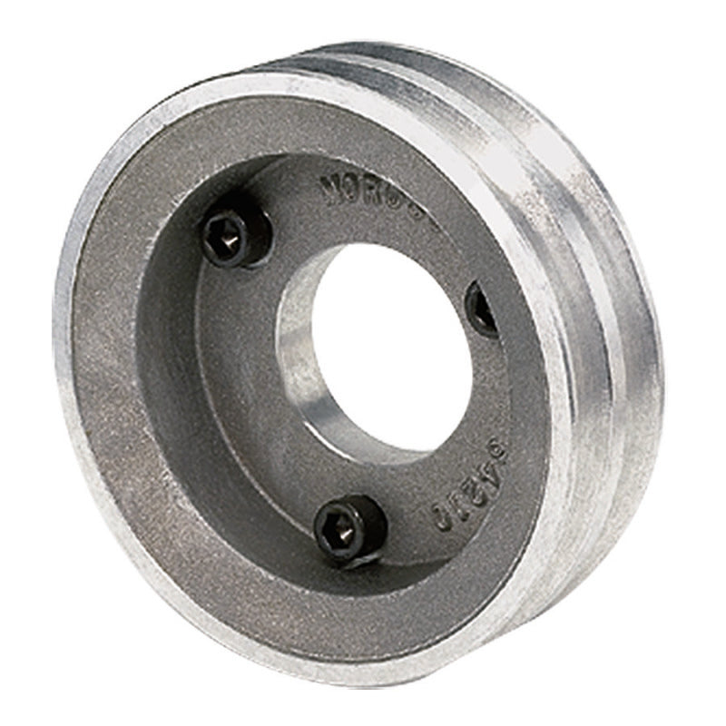 Moroso Chevrolet Big Block 396-454 (w/Short Pump) Crankshaft Pulley - Double Groove - Cast Aluminum