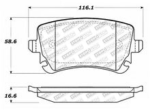 Load image into Gallery viewer, StopTech Street Select 91-19 Audi A6/A8 Rear Brake Pads