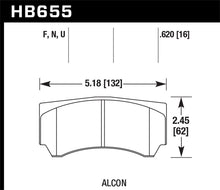 Load image into Gallery viewer, Hawk Alcon Street HPS Brake Pads