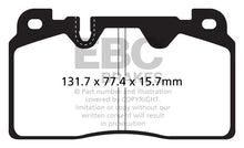 Load image into Gallery viewer, EBC 12+ Audi Q5 2.0 Turbo (Brembo) Greenstuff Front Brake Pads