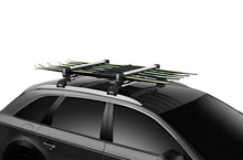 Load image into Gallery viewer, Thule SnowPack L Ski/Snowboard Rack (Up to 6 Pair Skis/4 Snowboards) - Black/Silver