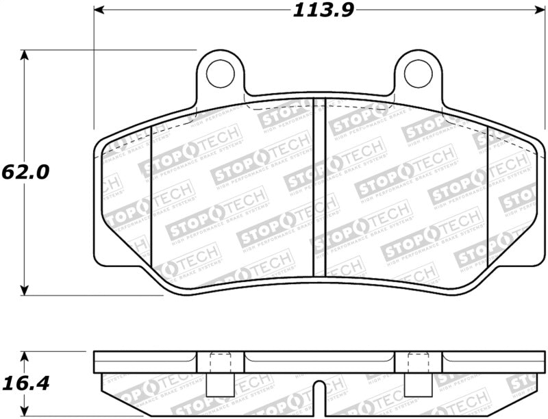 StopTech Street Brake Pads