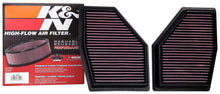 Load image into Gallery viewer, K&amp;N 2020 BMW M550i 4.4L V8 Replacement Air Filter (2 Per Box)