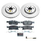 Power Stop 2016 Mercedes-Benz GLE300d Front Euro-Stop Brake Kit