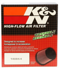 Load image into Gallery viewer, K&amp;N Universal Rubber Filter 4.5in Flange ID / 5.875in Base OD / 5.125in Top OD / 5in Height