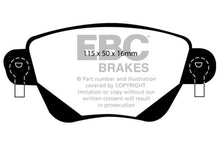 Load image into Gallery viewer, EBC 01-04 Jaguar X-Type 2.5 Ultimax2 Rear Brake Pads