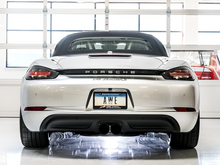 Load image into Gallery viewer, AWE Tuning Porsche 718 Boxster / Cayman SwitchPath Exhaust (PSE Only) - Diamond Black Tips