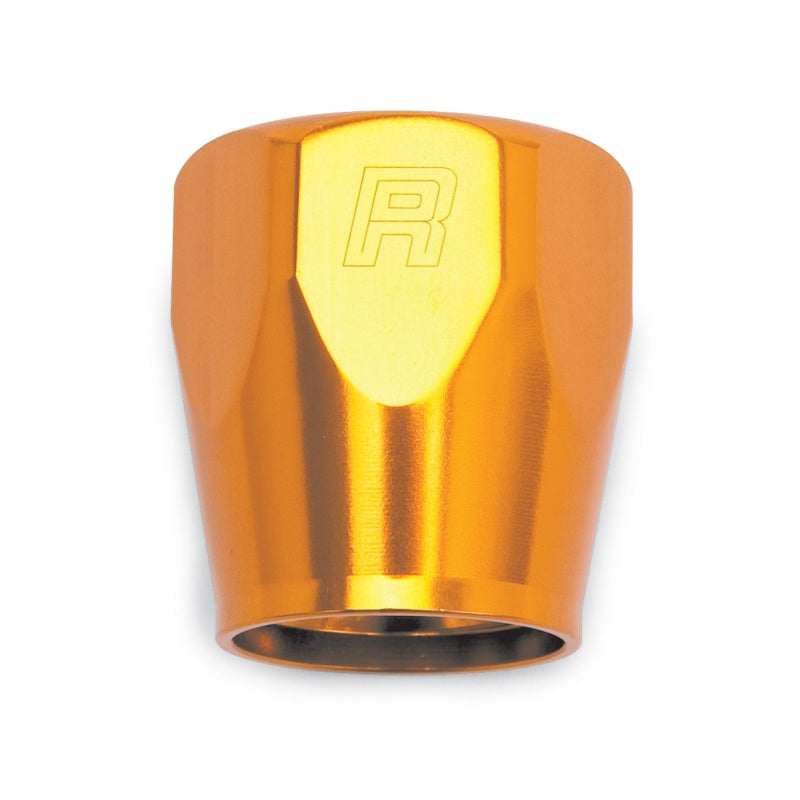 Russell Performance 2-Piece -6 AN Anodized Full Flow Swivel Hose End Sockets (Qty 2) - Orange