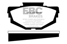 Load image into Gallery viewer, EBC 68-71 Austin America 1.3 Greenstuff Front Brake Pads