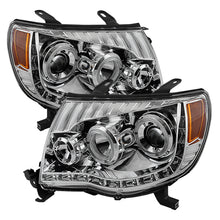Load image into Gallery viewer, Xtune Toyota Tacoma 05-11 Halo Projector Headlights Chrome PRO-JH-TT05-LED-C