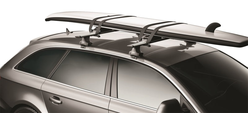 Thule Board Shuttle Surf & SUP Rack (Up to 2 Boards / Max 34in. Wide) - Gray