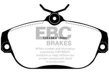 Load image into Gallery viewer, EBC 91-93 Volvo 740 2.3 (ABS) (Girling) Greenstuff Front Brake Pads