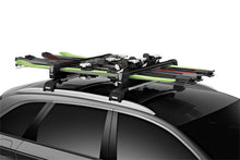 Load image into Gallery viewer, Thule SnowPack Extender Slide-out Ski/Snowboard Rack (Up to 6 Pair Skis/4 Snowboards) - Black