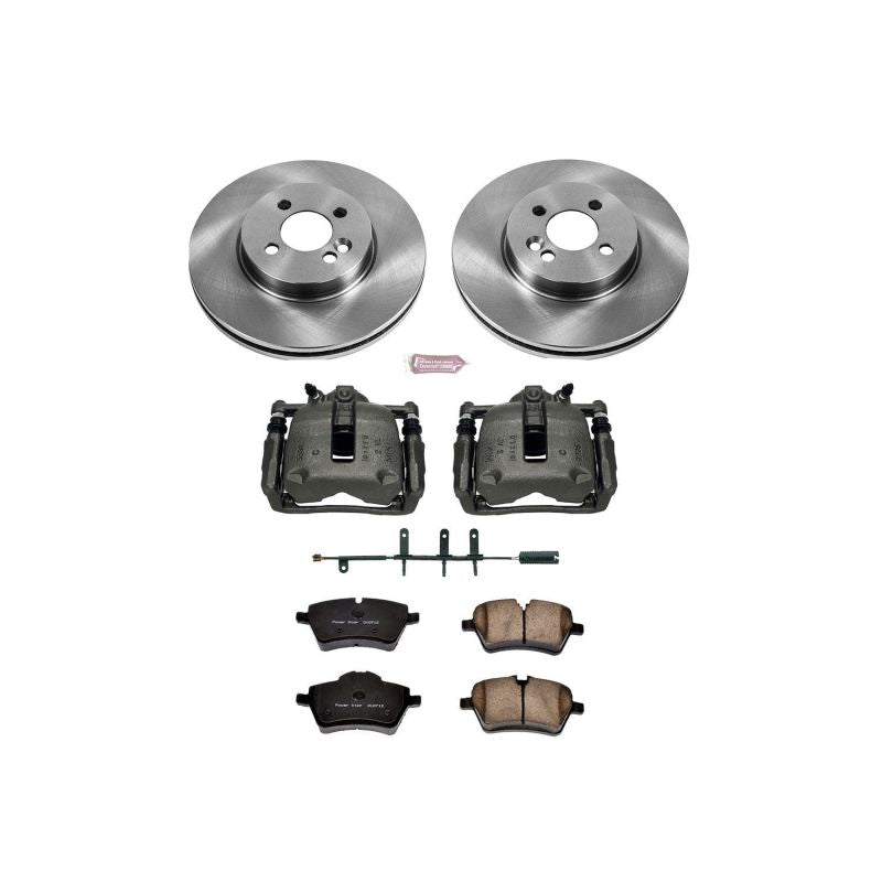 Power Stop 07-08 Mini Cooper Front Autospecialty Brake Kit w/Calipers