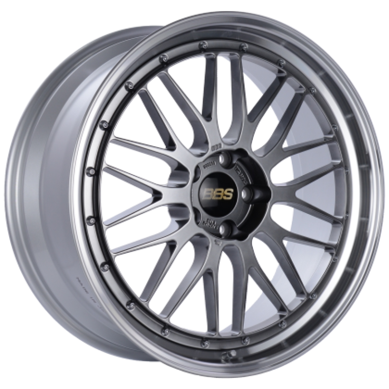 BBS LM 19x10 5x120 ET37 Diamond Black Center / Diamond Cut Lip Wheel -82mm PFS/Clip Required