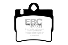 Load image into Gallery viewer, EBC 01-02 Mercedes-Benz CL55 AMG 5.5 Redstuff Rear Brake Pads