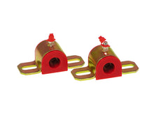 Load image into Gallery viewer, Prothane Universal Greasable Sway Bar Bushings - 17MM - Type A Bracket - Red