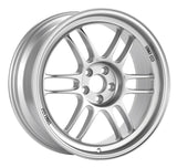 Enkei RPF1 16x7 4x100 43mm Offset 73mm Bore Silver Wheel  Miata 4-Lug / 02-06 Mini /  Honda & Acura