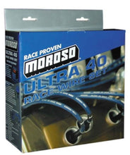 Load image into Gallery viewer, Moroso Ford 289-302 Ignition Wire Set - Ultra 40 - Sleeved - Non-HEI - 135 Degree - Black