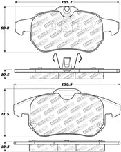 Load image into Gallery viewer, StopTech 06-11 Saab 9-3 Street Select Brake Pads w/Hardware - Front